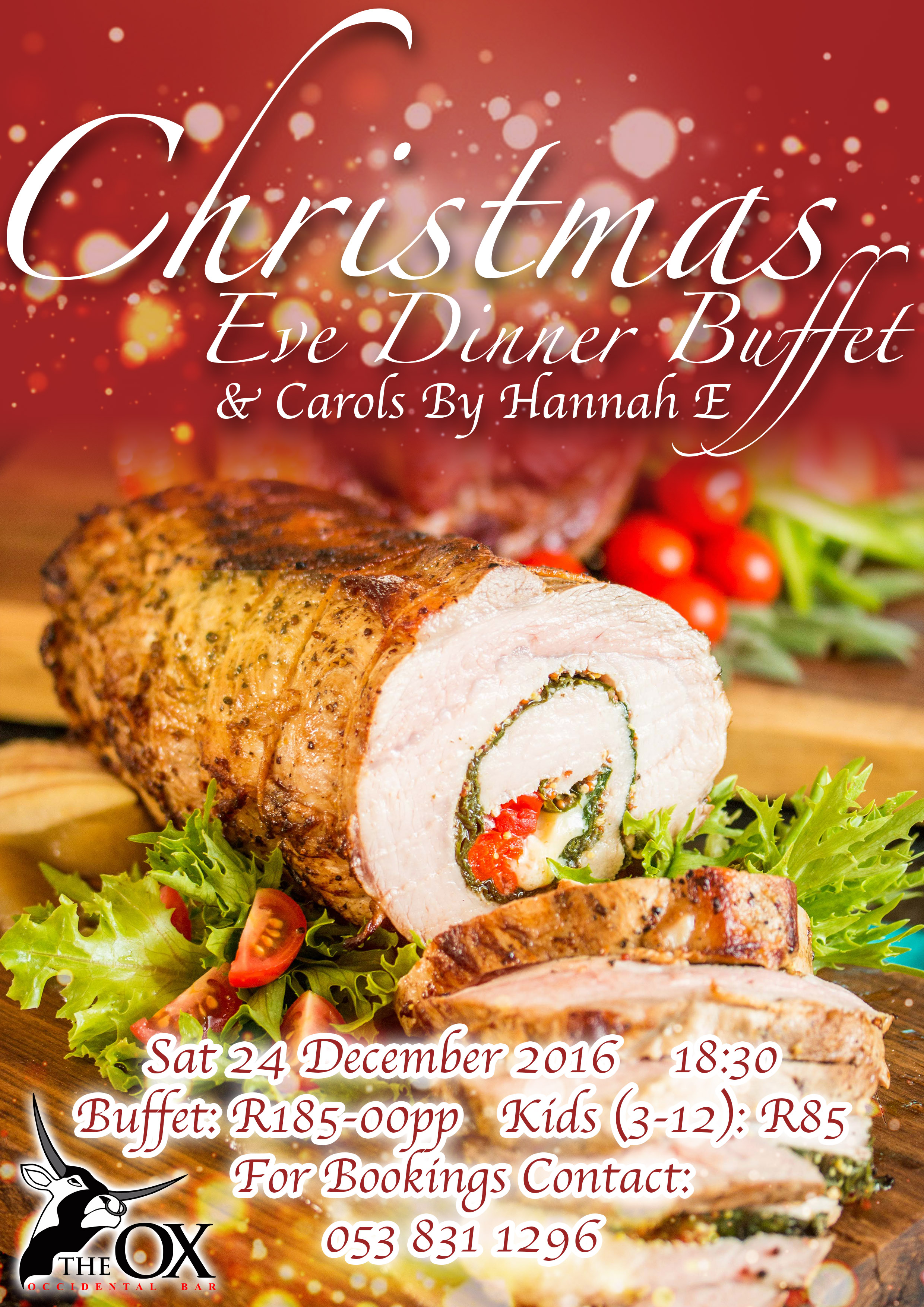 Christmas Eve Dinner Buffet @ The OX • Kimberley PORTAL
