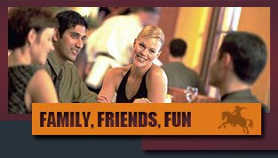 Family, Friends & Fun at the Crazy Horse Steak Ranch