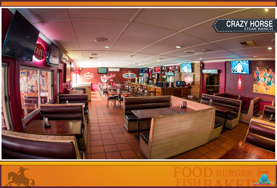 The Crazy Horse Steak Ranch - Inside Seating