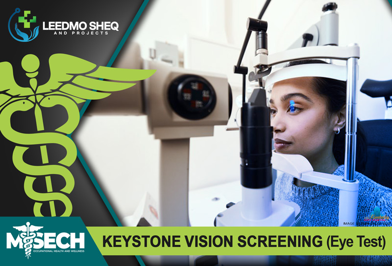 LEEDMO MSECH Occupational Health Clinic Services - Keystone Vision Screening (Eye Tests)