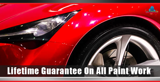 At PC Struwig Panelbeaters & Spraypainters in Kimberley we offer a lifetime guarantee on all paintwork