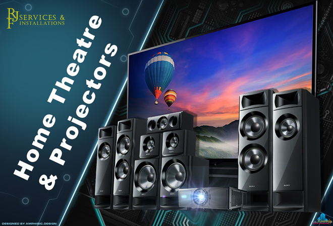 RJF Services & Installations Kimberley: Home Theatre Systems and Projectors