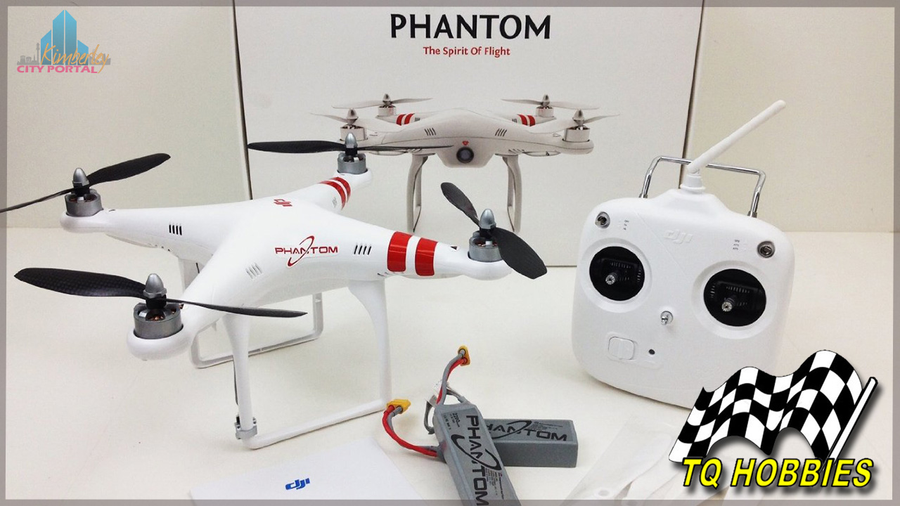 DJI Phantom 2 Vision+ camera drone at TQ Hobbies Kimberley