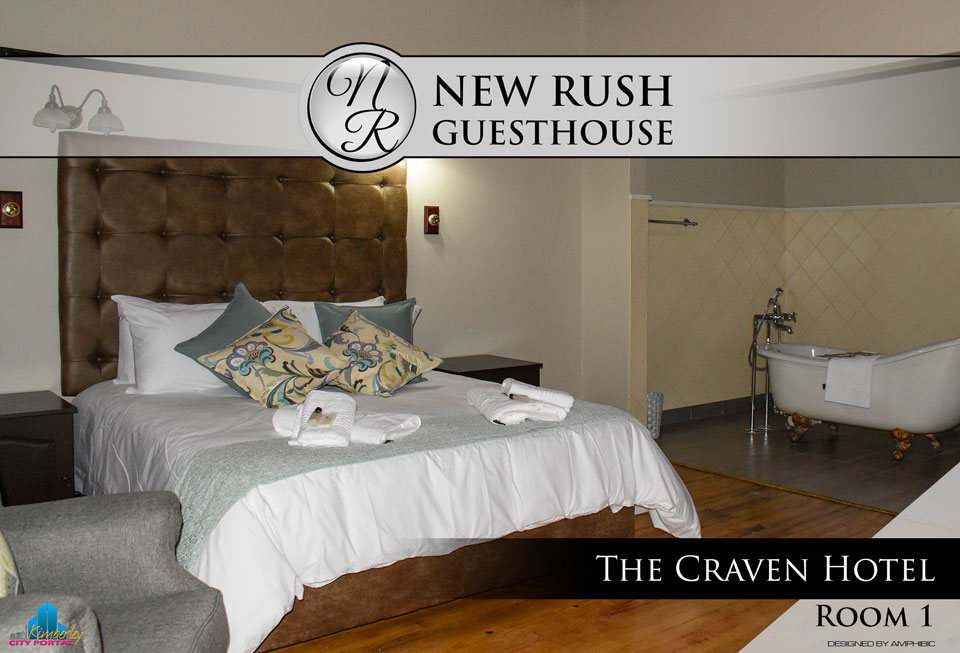The Craven Hotel - Room 1: New Rush Guesthouse, Kimberley Big Hole Complex