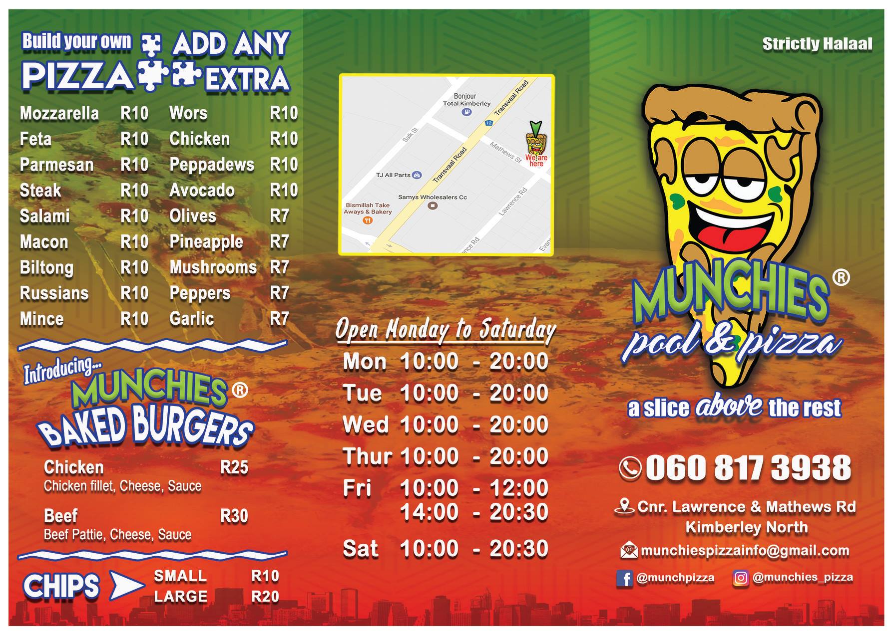Munchies Pool & Pizza • Kimberley • CITY PORTAL