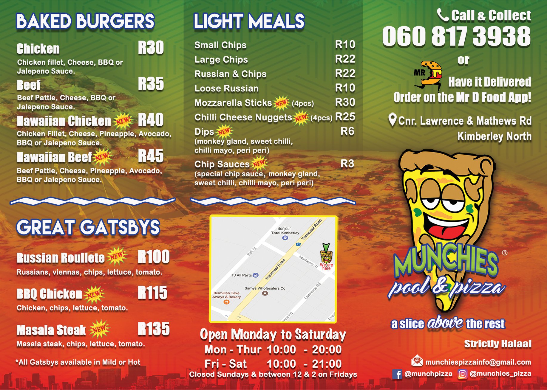 Munchies Pizza • Kimberley • CITY PORTAL