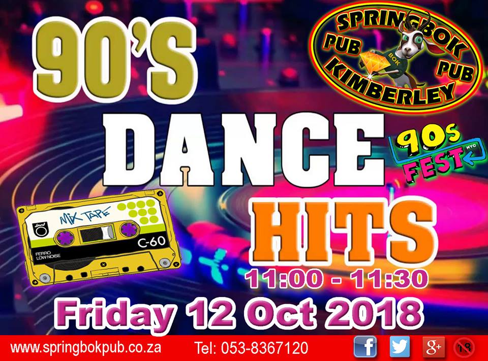 SPRINGBOK_PUB-90s_Dance_Hits-EV-20181012