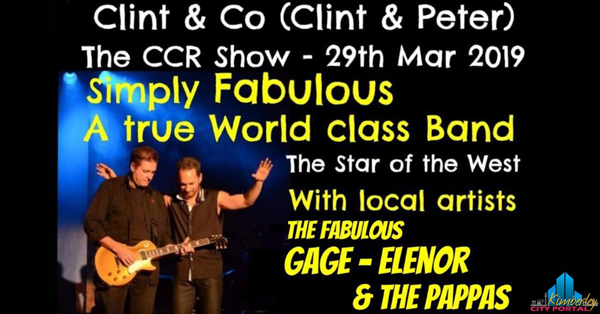 CCR Tribute Show Star of the West • Kimberley PORTAL