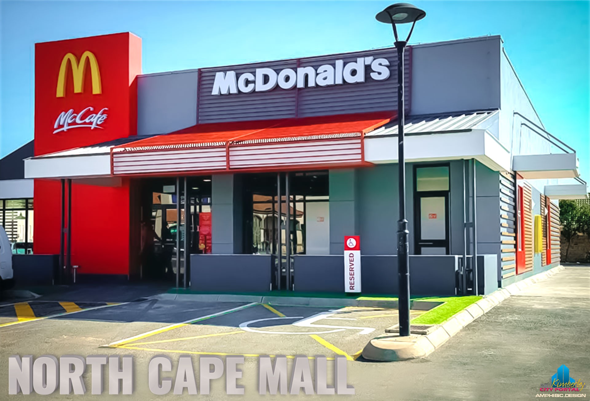 The new revamped McDonalds North Cape Mall Kimberley