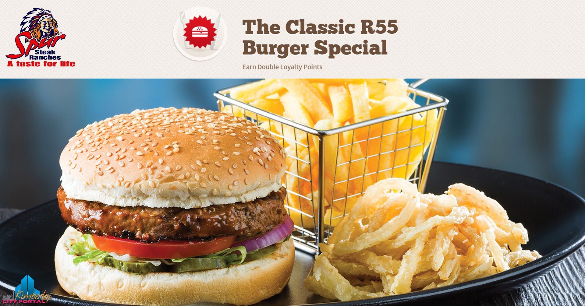 Spur Monday Burger & Waffle Special • Kimberley PORTAL