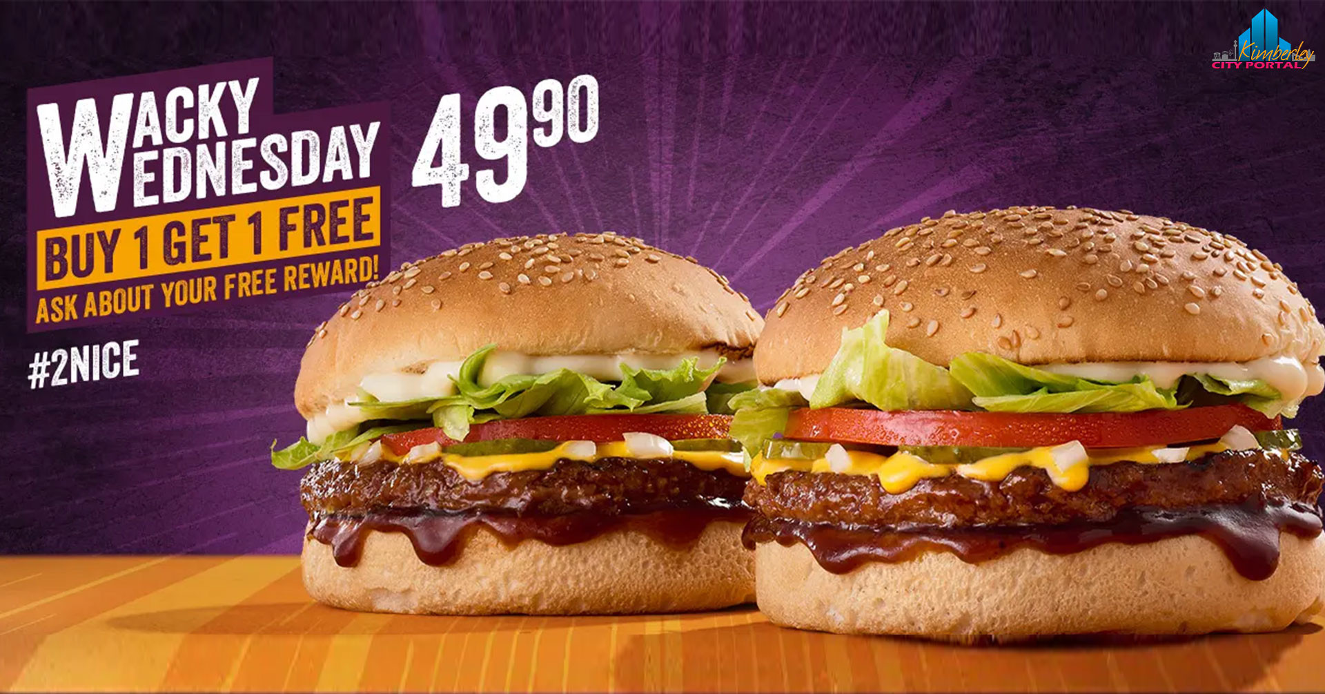 Wacky Wednesday Special Steers • Kimberley PORTAL