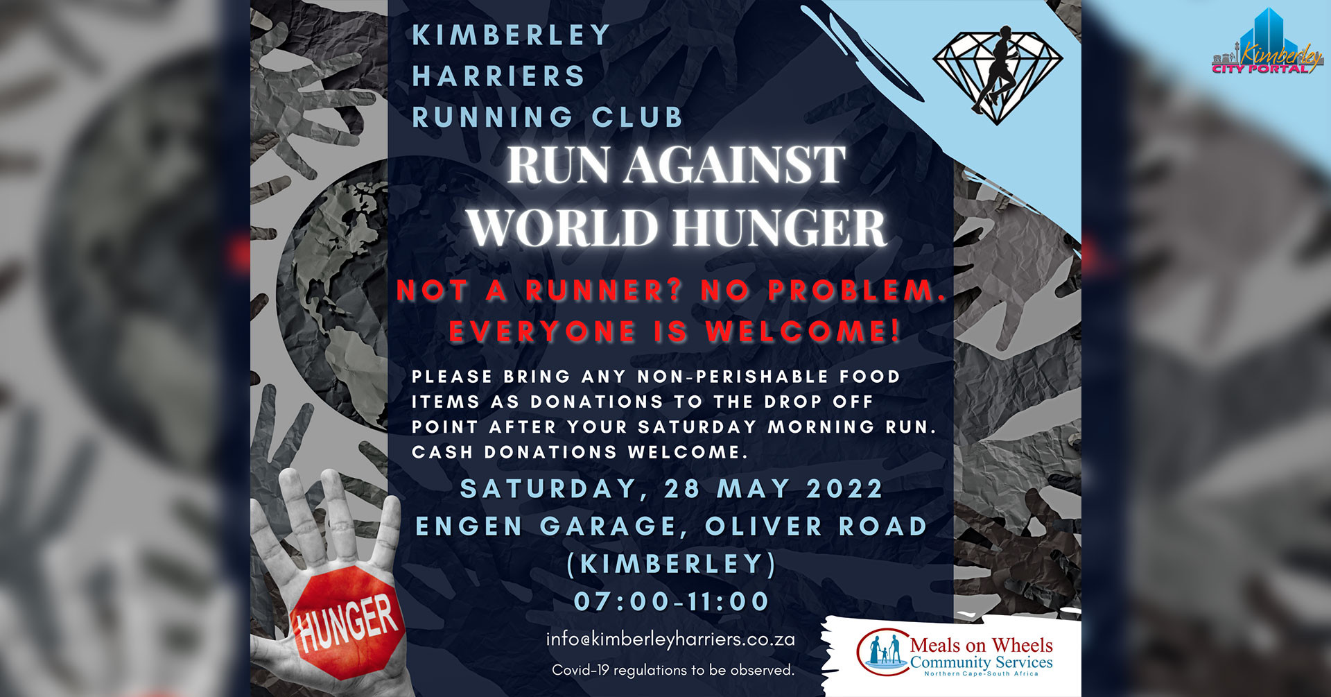 Run Against World Hunger • Kimberley PORTAL