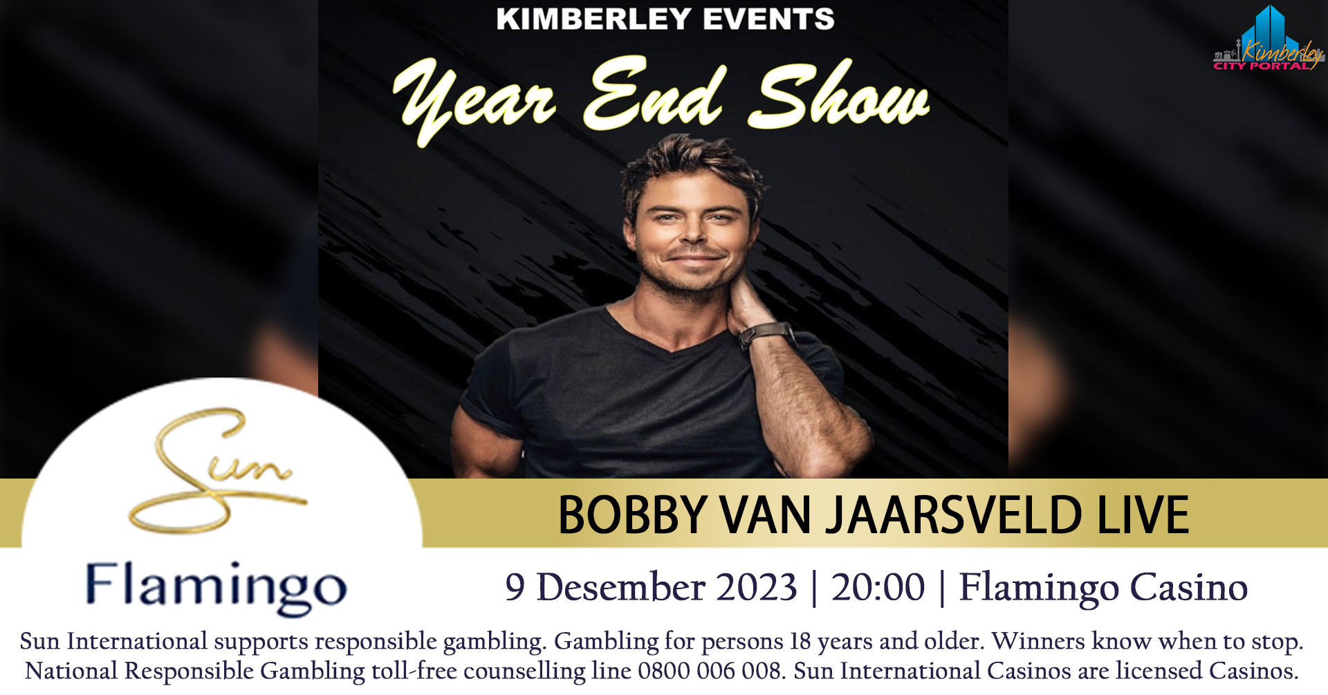 Bobby van Jaarsveld Live @ Flamingo Casino • Kimberley PORTAL