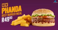 Phanda Beef Burger Meal @ Steers