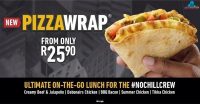 PIZZAWRAP Promotion @ Debonairs