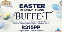 Easter Sunday Lunch Buffet @ Harvest Grill & Wine