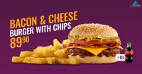 Bacon & Cheese Burger Promotion @ Steers